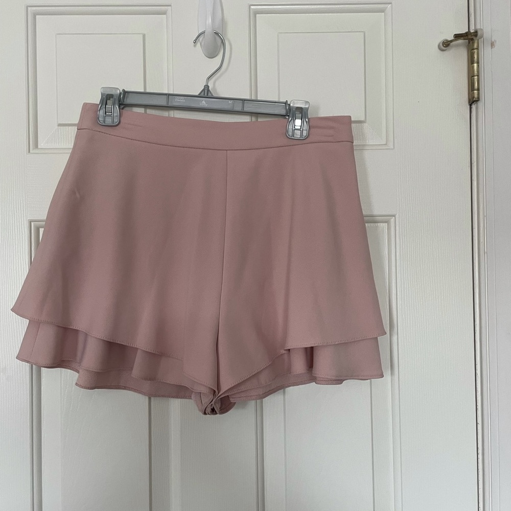 Pink Zara Dress Shorts